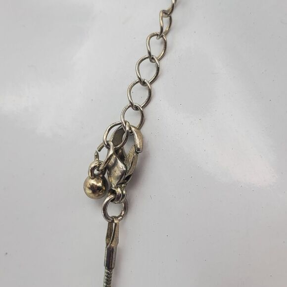 Rising Phoenix arrow statement necklace N1131 - Picture 3 of 4